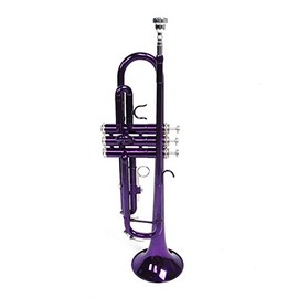 BRLUCKY Home Brass B Flat Trumpet Violet 3-7 Days Delivery