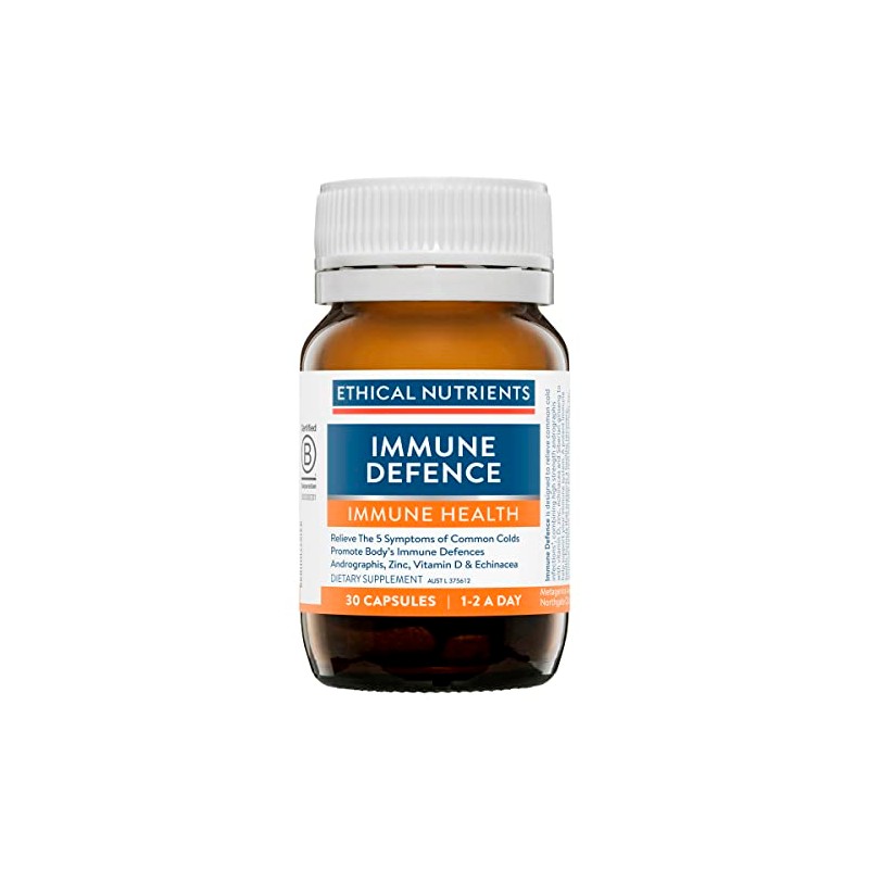 Ethical Nutrients Immune Defence - Relieves The 5 Symptoms of