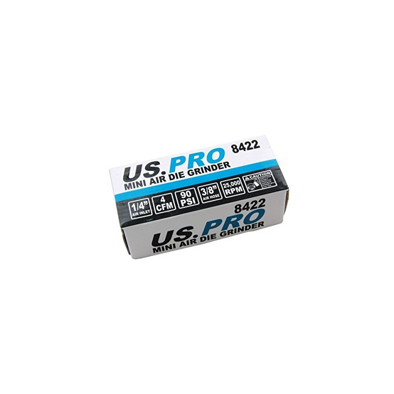 US PRO Professional 1/4 inch Mini Air Die Grinder 25000rpm