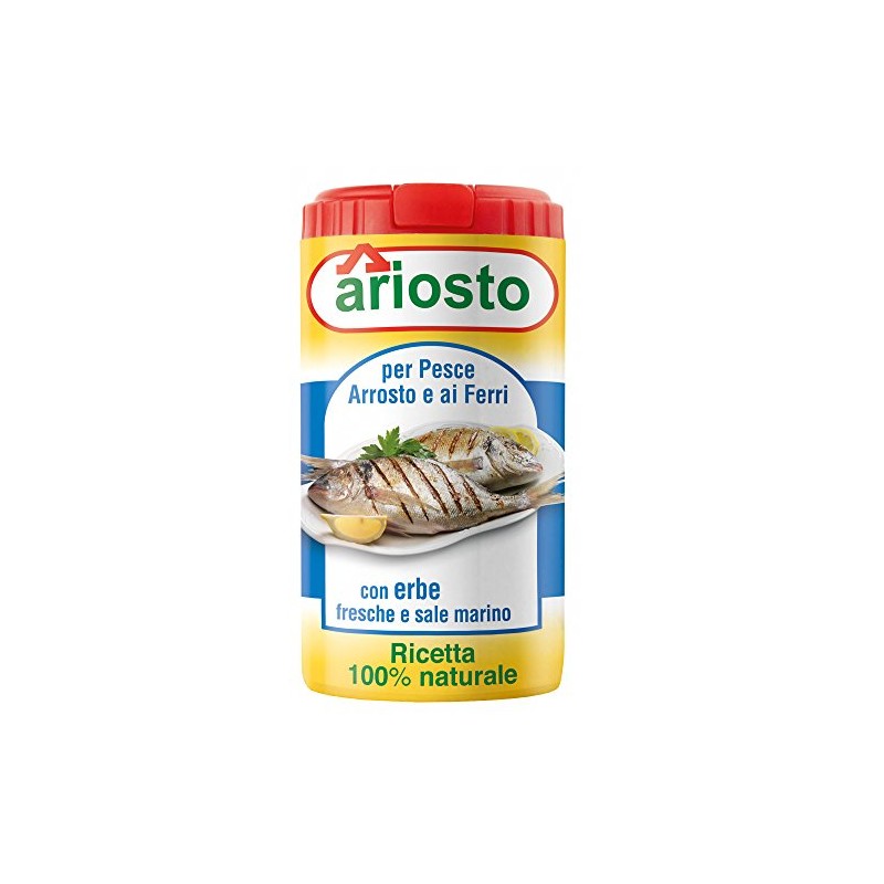 Ariosto Seafood Seasoning, Roasted and Grilled, 2.8 Ounce, 4 Per