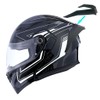 1Storm Motorcycle Modular Full Face Helmet Flip up Dual Visor