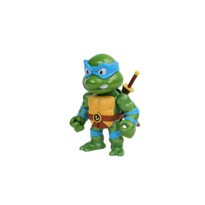 Jada Toys Turtles Leonardo 10cm Die-Cast Collectible Figure - Green/Blue