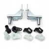 Refrigerator Door Hinges Kit Adjustable, 5303918455, for Frigidaire/Electrolux Refrigerators