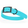 Dogline Biothane Waterproof Dog Collar Strong Coated Nylon Webbing with