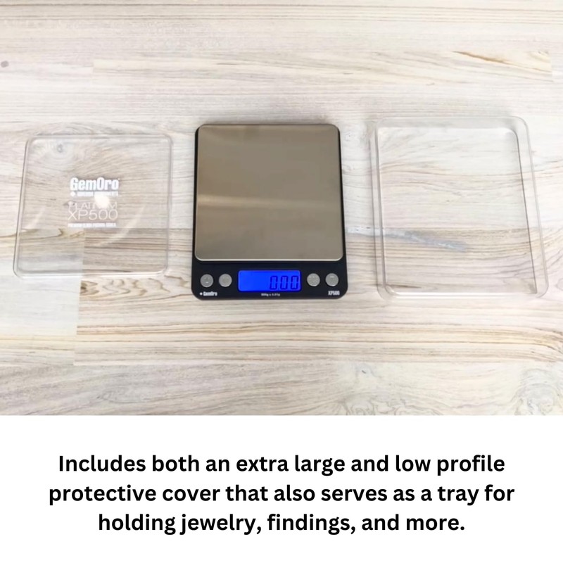 GemOro Platinum XP500 | Jewelers Pocket Scale | Countertop Portable