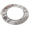 Hayward SPX0710G Label Plate Replacement for multiport Valve