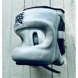 PRIZE RING Full Face Headgear Silver/Black (L)