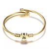 ZakiaHo Gold Plated Sweet 16th Birthday Gifts for Women Daughter