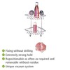 WENKO 20888100 Vacuum-Loc 2-Tier Corner Rack Bari - Fixing Without