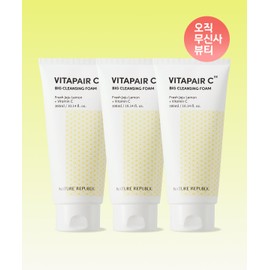 Nature Republic [3pack] Vita Fair C Big Cleansing Foam 300ml