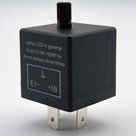 Lexor CF14KT IC Turn Signal Relay, High Fla, Prevention, Answer Back, One-Touch Function, LED Turn Signal Valve, High Flasher Phenomenon, Stepless Adjustment