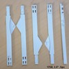 5pc - Shutter Clearview Joiner White (3 1/2" Long)