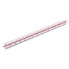 Jimjis Triangle Scale, 11.8 inches (30 cm), Drafting Supplies, Scale