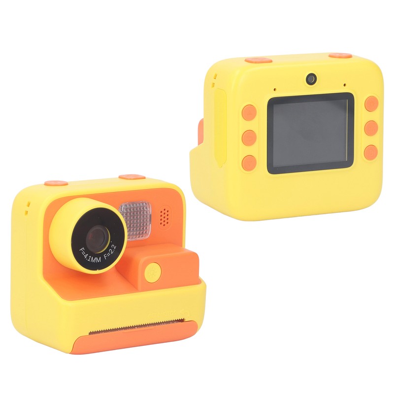 K27 Kids Instant Camera Front Rear Dual Lens Selfie Video