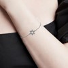 URONE Star Of David Bracelet 925 Sterling Silver David Star