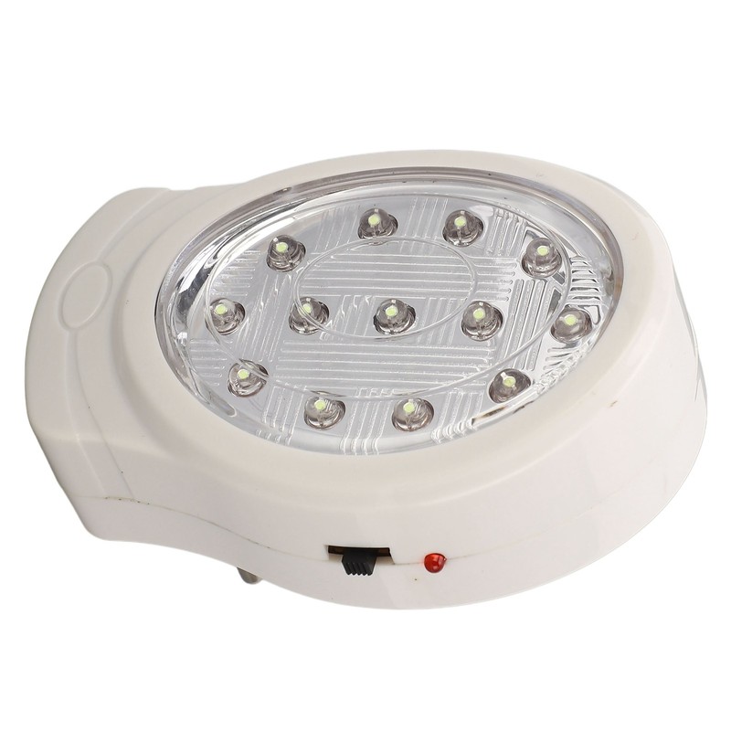 LED Emergency Light 2W Cold White 2 Gear Energy Saving