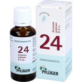 Biochemie Pflüger 24 Arsenum Jodatum D 6 Tropfen, 30 ml