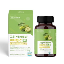 The Health Dream Green Acerola C Natural Vitamin C Green Acerola Extract 99% 120 tablets, 2 units / 더건강드림 그린아세로라C 천연 비타민C 그린아세로라추출물99% 120정, 2개