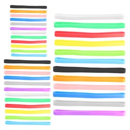 Rierdge 36 Pcs 5.5" & 8" & 12" Assorted Colors Rubber Bands Long Lasting Wrapping Bands for Bottle, Wallet, Notebook, 12 colors