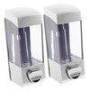 KONTONTY Bathroom Soap Dispenser Wall-Mounted Ml Hanging Soap Dispenser Easy