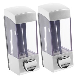 KONTONTY Bathroom Soap Dispenser Wall-Mounted Ml Hanging Soap Dispenser Easy to Press