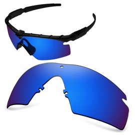 AOZAN ANSI Z87.1 Polarized Replacement Lenses For Oakley Si M Frame 2.0 Sunglasses - Capri Blue