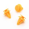 VVO Fasteners- Yellow Plastic Cab Floor Lining Clips for Ford