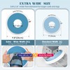 Zoyehoo Waterproof Extra Wide Cast Covers for Shower Leg, Extra
