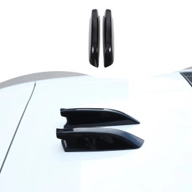 Nicecar88 For Land Rover Range Rover Sport 2023+ Black ABS Roof Shark Fin Antenna Cover