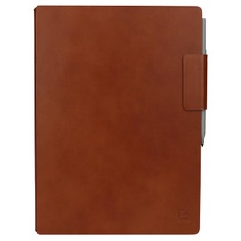 ZhaoCo Genuine leather Case for reMarkable Paper Pro Tablet 11.8 inch 2024, Slim Lightweight Book Folio Protective Magnetic Cover (Brown)