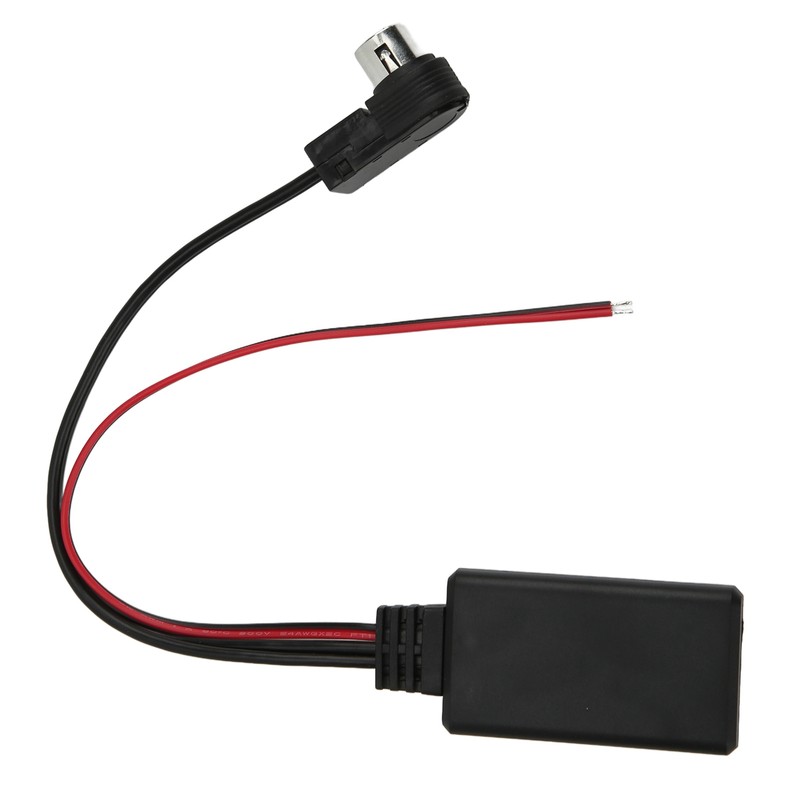 Car Bluetooth5.0 AUX IN Module Wireless ABS Black Heatproof Antiaging