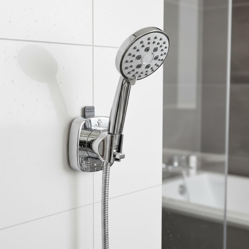 Lueden 360° Swivel Shower Head Holder Adjustable Removable Shower Holder
