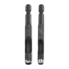 sourcing map 2Pcs Leather Hollow Punch Hex Shank for Drills,