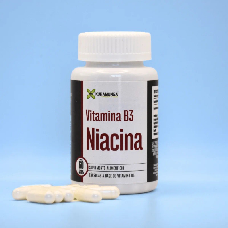 Kit Vitamina B3 Niacina + Castaño De Indias 60 Caps