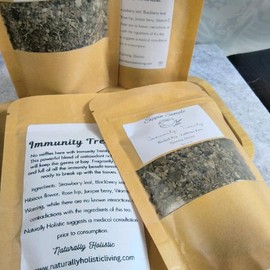 Immunity Trinity - Herbal Caffeine free loose leaf tea Beverage - Size: Full-2oz