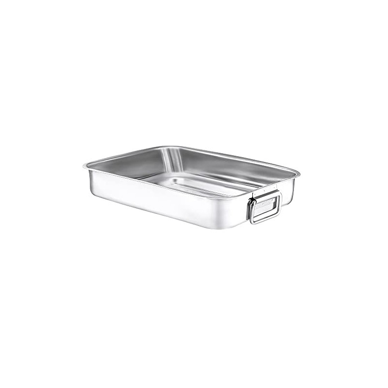 Pendeford Housewares 30 cm Stainless Steel Roasting Dish, Multi-Colour
