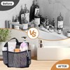 LERAO Mesh Shower Caddy Portable,Shower Bag Mesh Beach Bag,College Dorm
