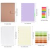 Mlife A5 Refillable Ring Binder, with 180 Sheets Refill Paper,A5