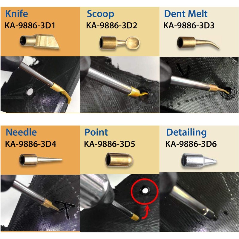 KINGTOOL Cordless 3D Printing Smoothing Tool Kit, 3D Printing Modify