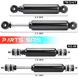 Goanyere Club Car DS Shocks, Club Car Precedent Shocks, Golf Cart Front and Rear Shock Absorbers for DS G&E 1988-up, Precedent G&E 2004-up, OEM# 1014235, 1014236