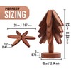 AH Inside Wooden Tree Trivet Set of 4 – Wood