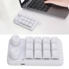 12 Keys Small Keyboard with Dual Knobs and RGB Light