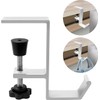 Desk Mount Bag Holder Hook Clamp, 2Pcs Clamp-On Under Desk