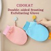 Exfoliating Mitt For Body Scrub Exfoliator Glove Revive Glow Keesa