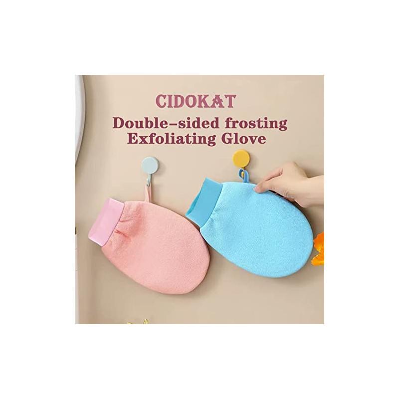 Exfoliating Mitt For Body Scrub Exfoliator Glove Revive Glow Keesa