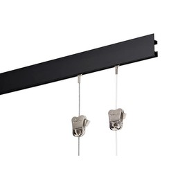 STAS cliprail max + Installation kit (Black, 78 3/4 ")
