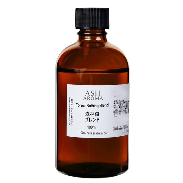 ASH Forest Bath Essential Oil Blend 3.4 fl oz (100 ml) [Aroma Oil Essential Oil]