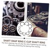 CHILDWEET 1set Retaining Snap Ring External C-clips Shaft Retaining Ring