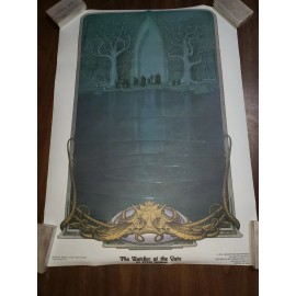 Watcher at Gate 1976 Steve Hickman Wizards Rings Elves Things Poster