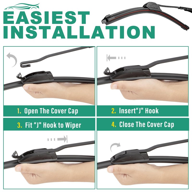 26" 16" 10" Windshield Wiper Blades Replacement for Toyota RAV4